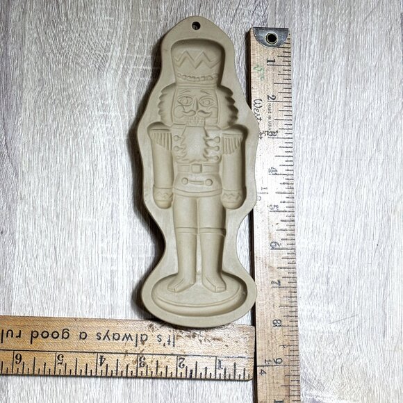 Nutcracker Brown Bag Cookie Art Chocolate Craft Art Mold 8" Long Vtg - Picture 5 of 5